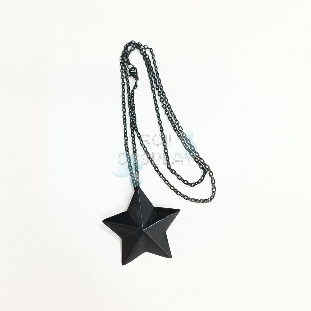 Death Busters Cosplay Black Star Necklace Buy