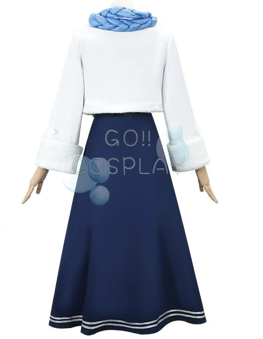 Frieren Fern Cosplay Costume for Sale Winter Attire for Sale