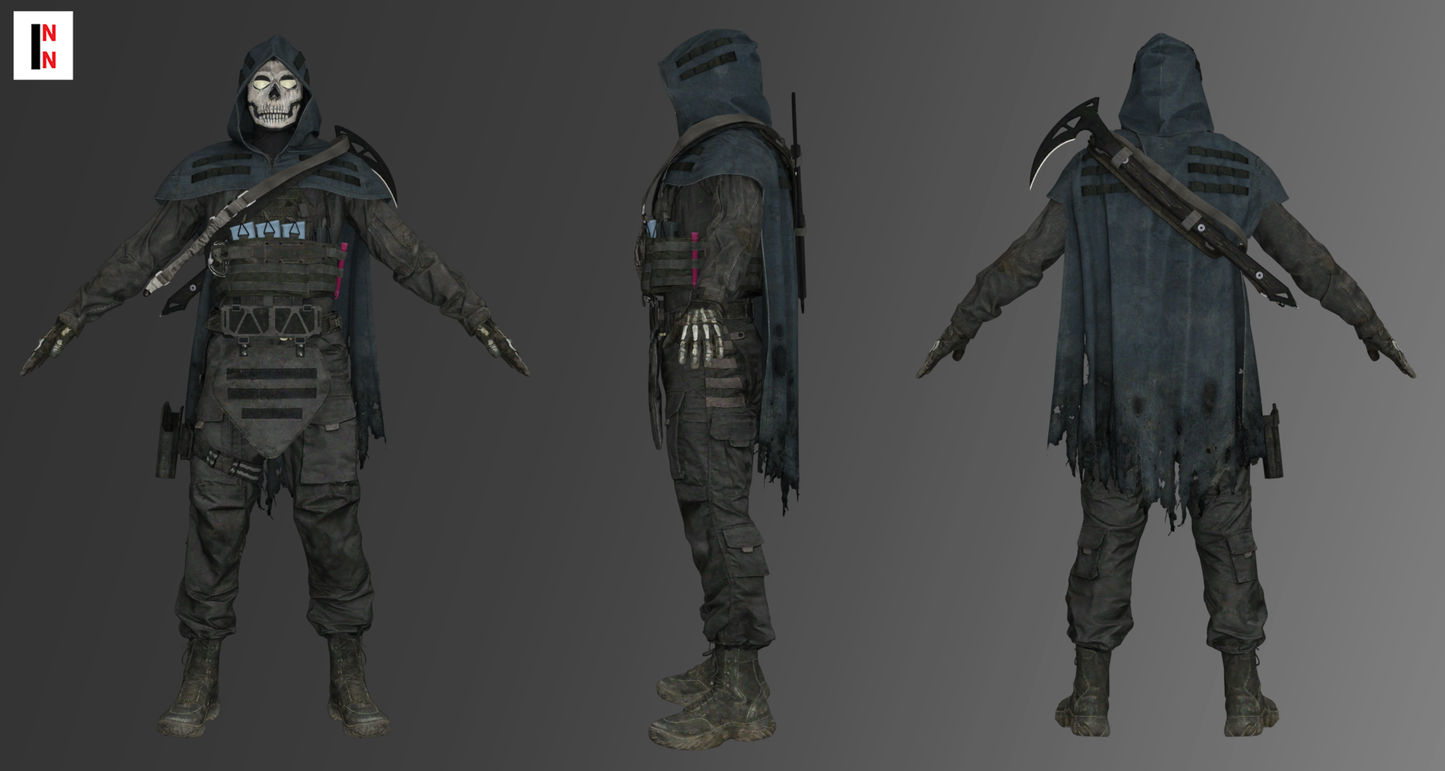 Call of Duty Ghost Azrael Cosplay Cape Buy
