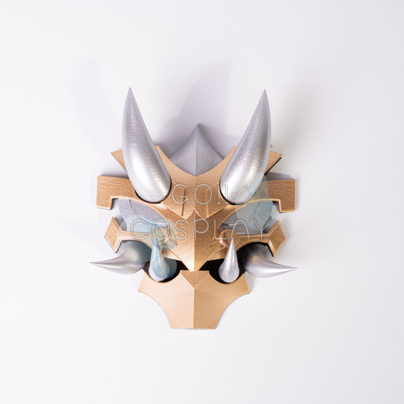 Genshin Impact Arataki Itto Horns Belt Buckle Cosplay Accessories
