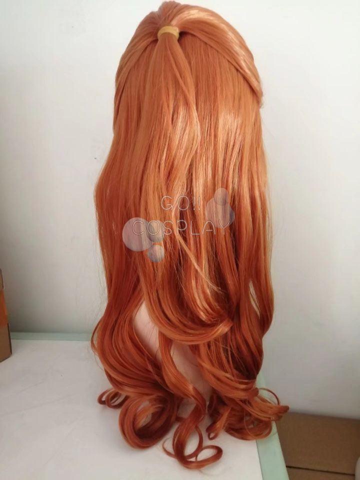 Black Clover Fuegoleon Vermillion Wig