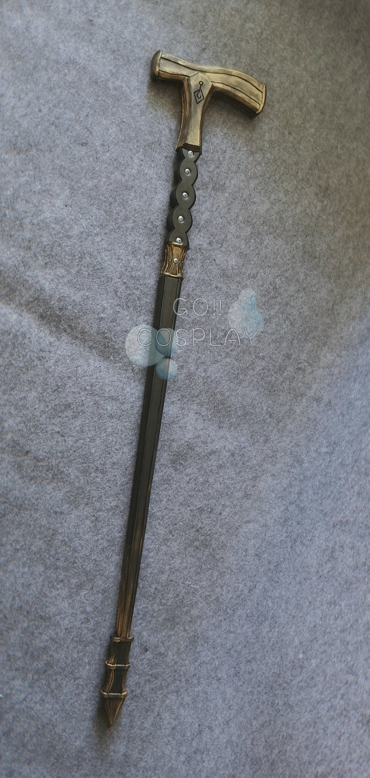 Bloodborne Threaded Cane Prop
