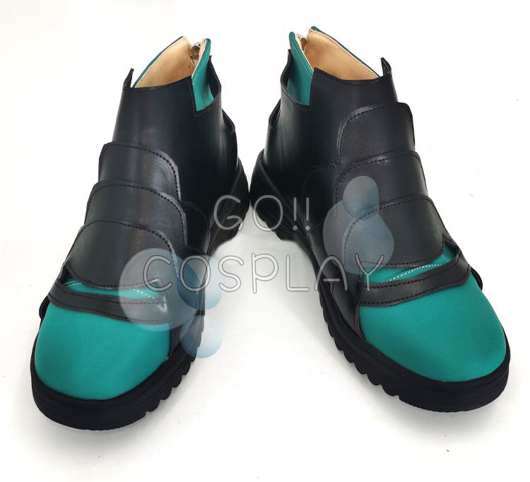 Deku World Heroes Mission Cosplay Shoes for Sale