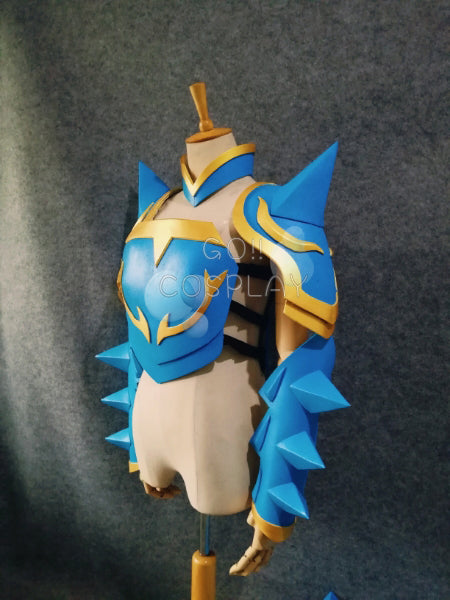 Fairy Tail Erza Scarlet Lightning Empress Armor Costume