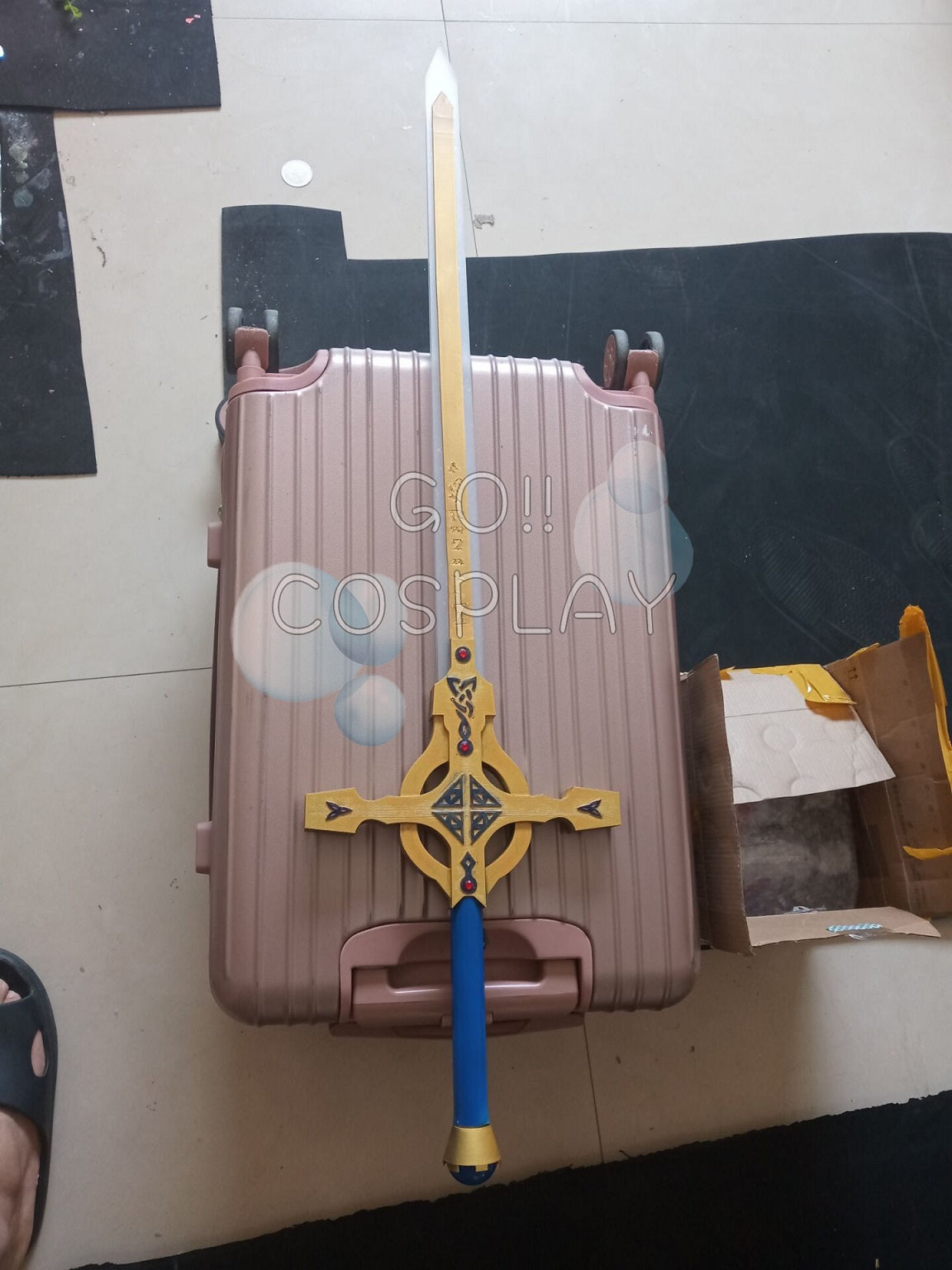 Fate/Grand Order Saber Caesar Glowing Sword Crocea Mors