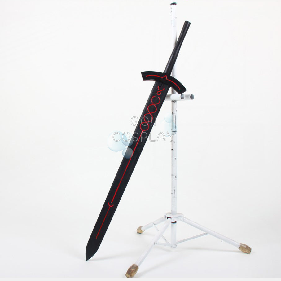 Fate/stay night Saber Alter Black Excalibur Replica Sword