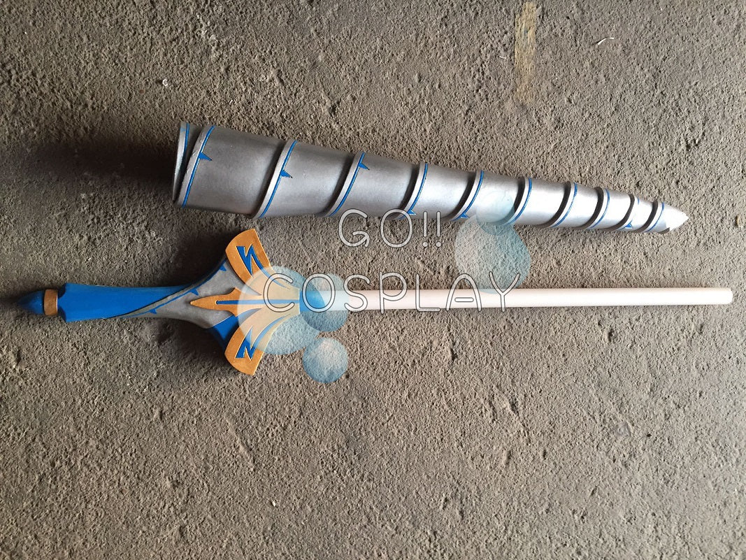 Fate/stay night Archer EMIYA Caladbolg II The Fake Spiral Sword Cosplay Prop