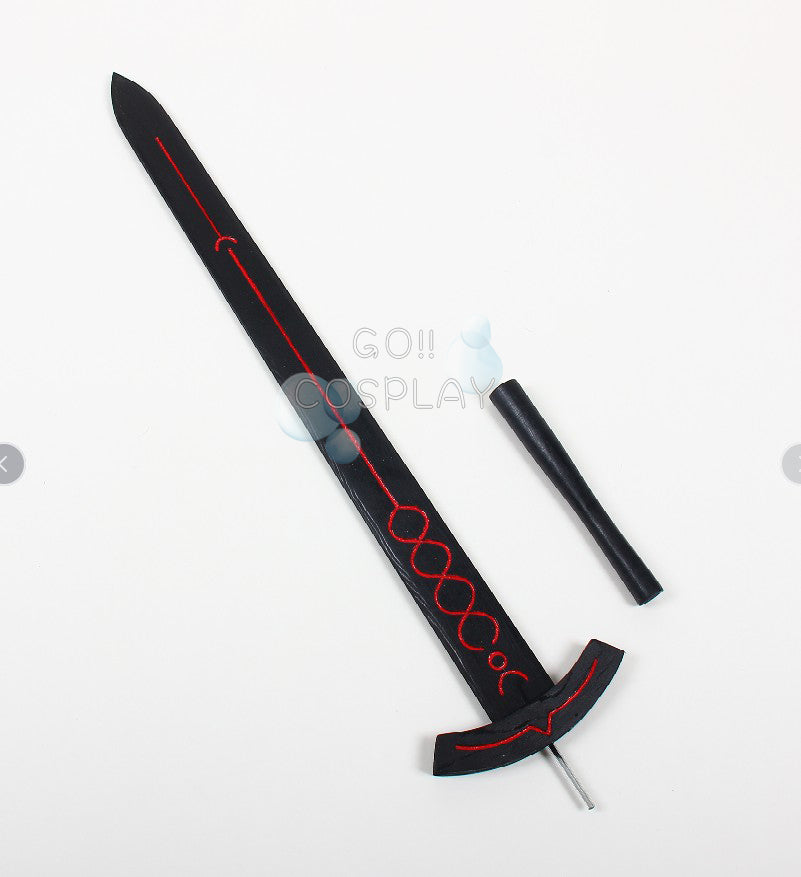 Fate/stay night Saber Alter Black Excalibur Replica Sword