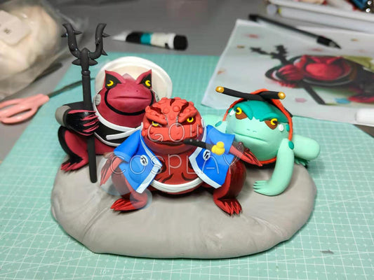 Gamabunta Gamahiro Gamaken Chibi Figure Statue from Naruto: Shippuden Buy