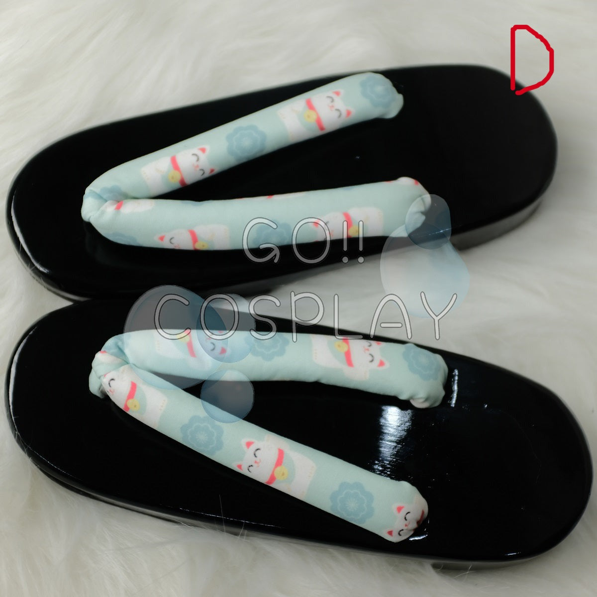 Japanese Wooden Geta Sandals Cosplay