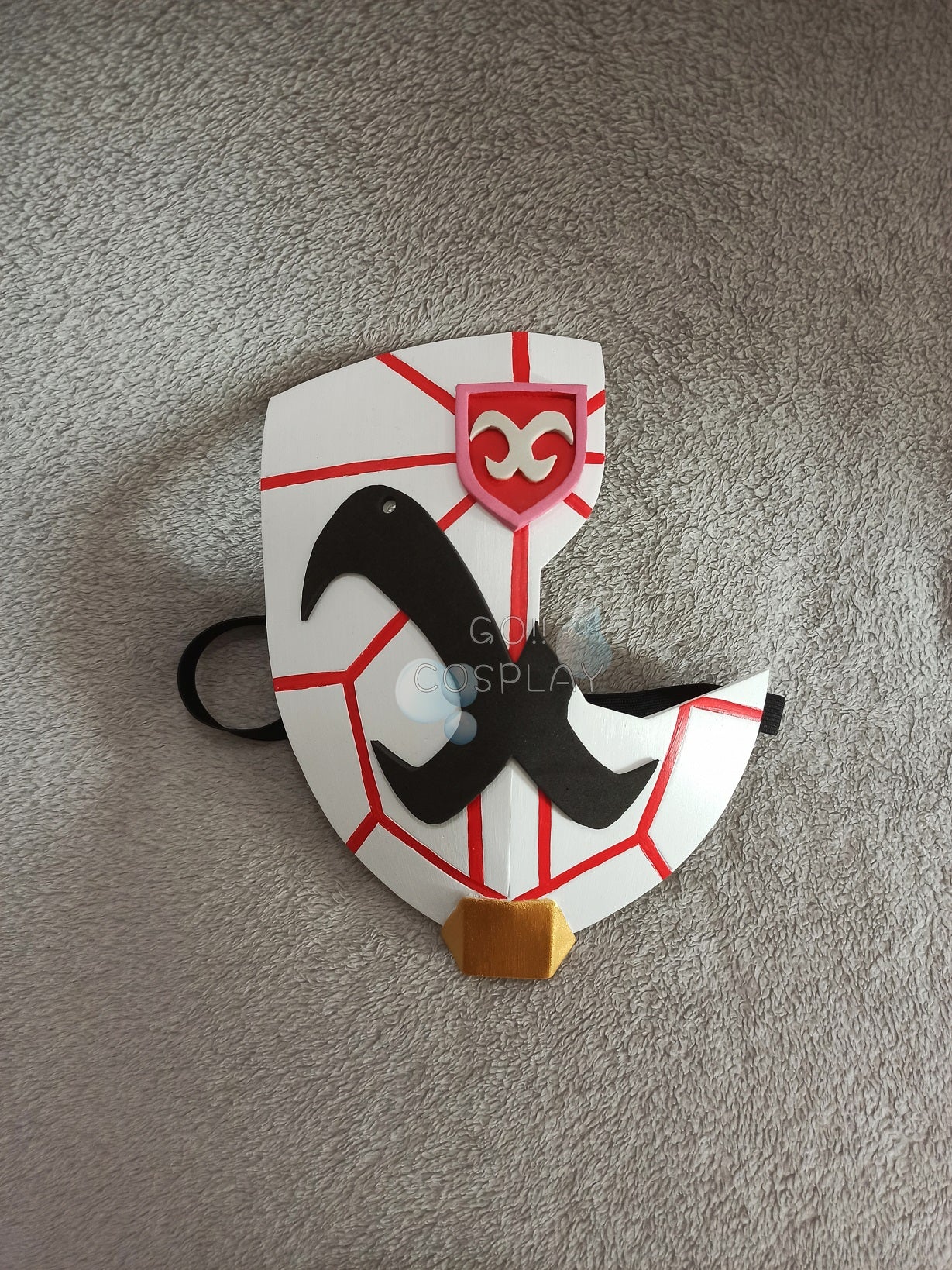 Goku Black Cosplay Damaged Mask