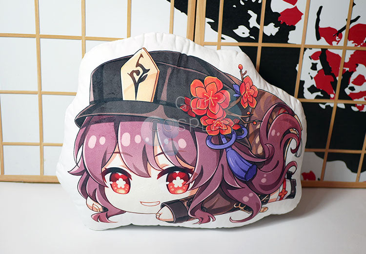 Genshin Impact Hu Tao Stuffed Pillow for Sale