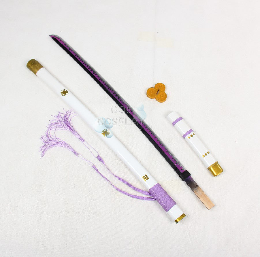 One Piece Kozuki Oden Swords Enma + Ame no Habakiri Replica Props