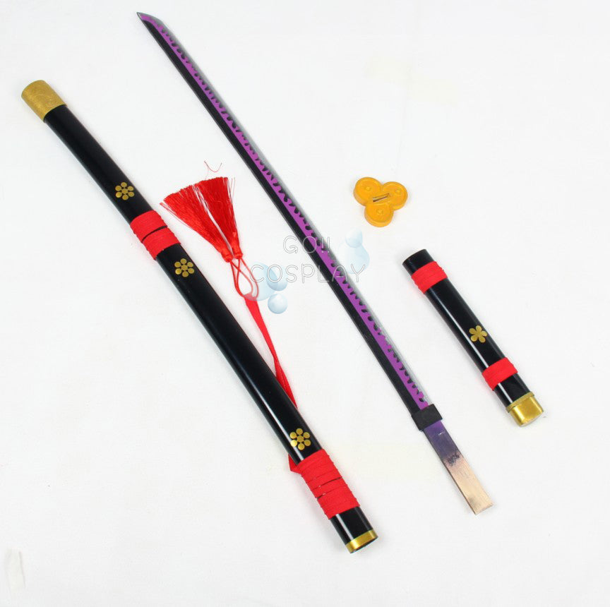 One Piece Roronoa Zoro Swords Cosplay Replica Props
