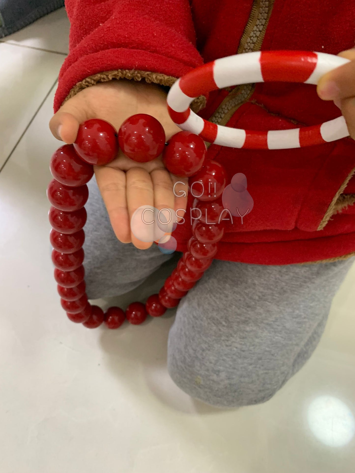 One Piece Portgas D. Ace Necklace Bracelet Cosplay Prop