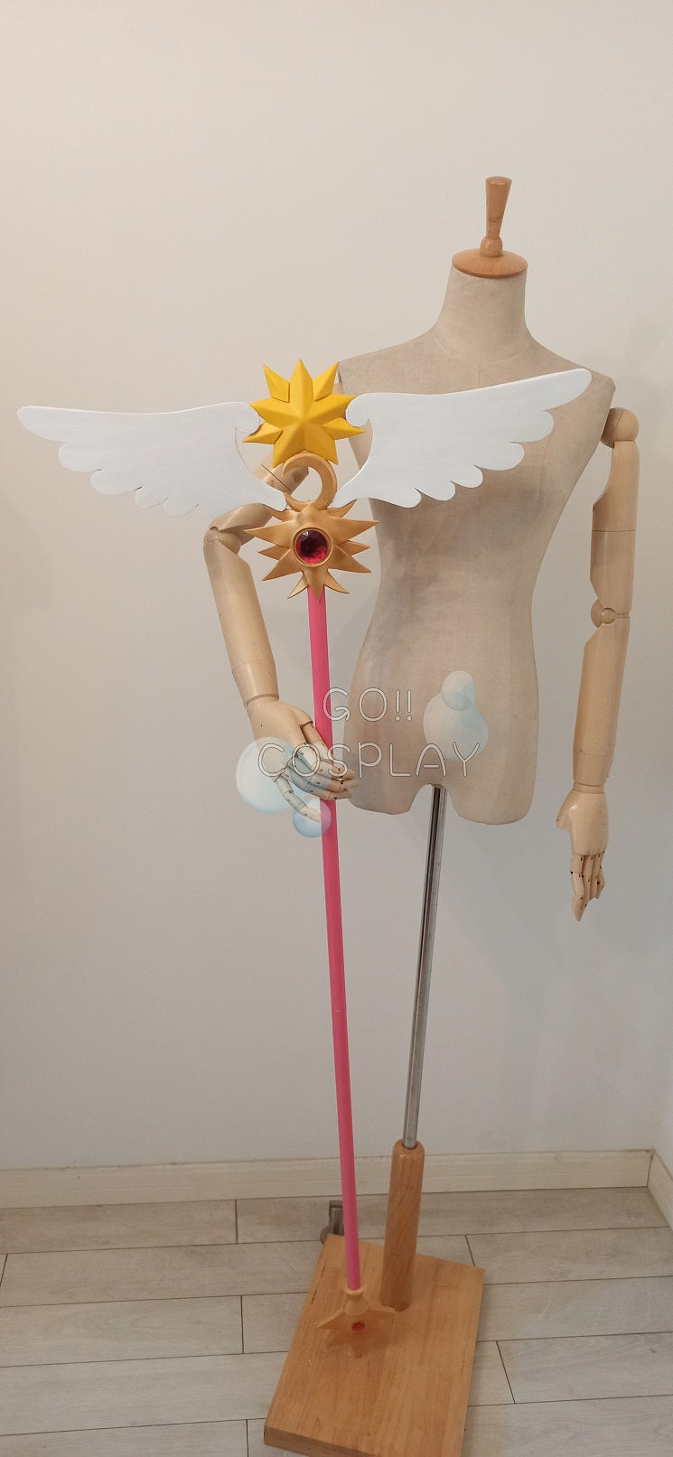 Sakura Cosplay Sun-Moon Form Staff for Sale
