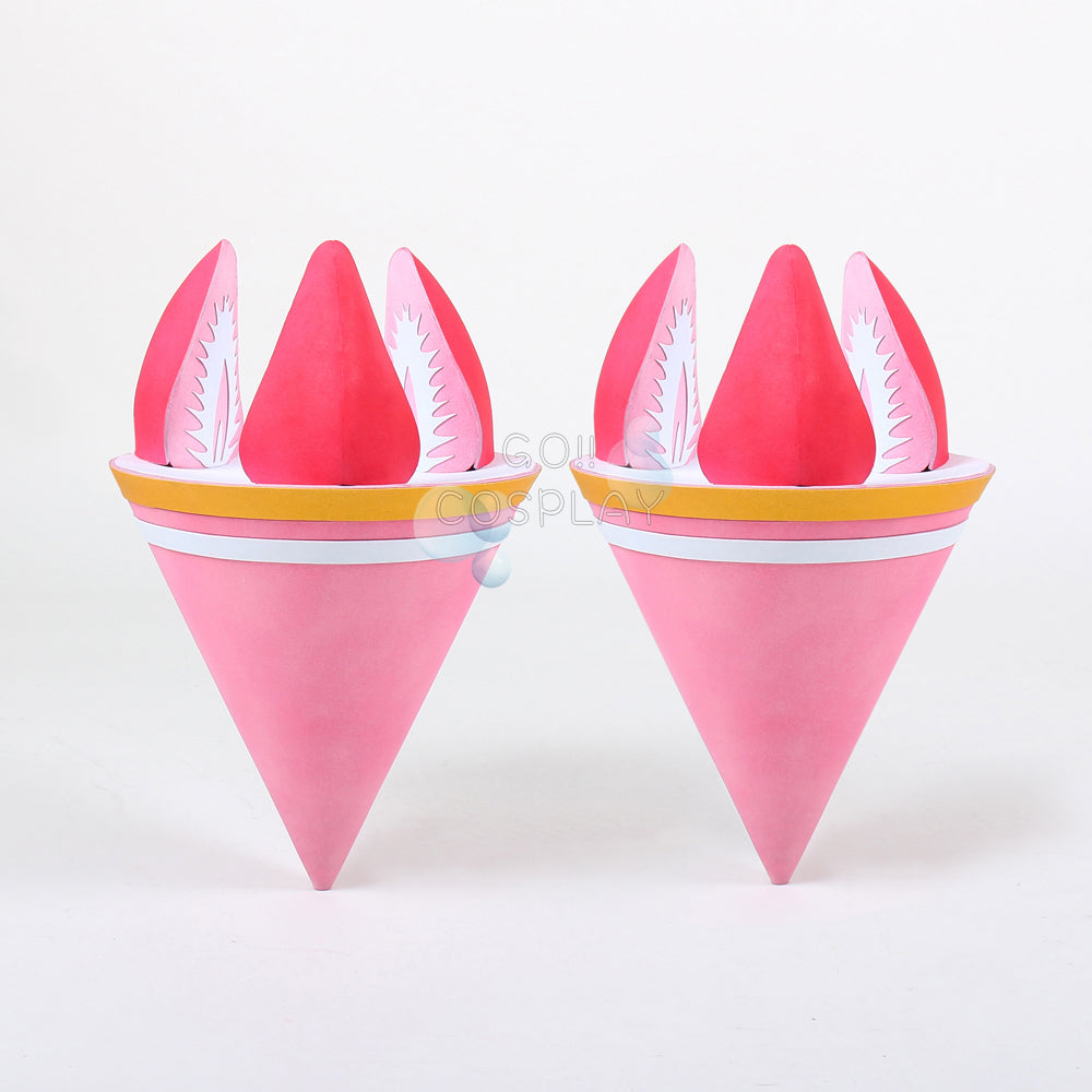 Strawberry Crepe Cookie Crepey Arms Cookie Run: Kingdom Cosplay