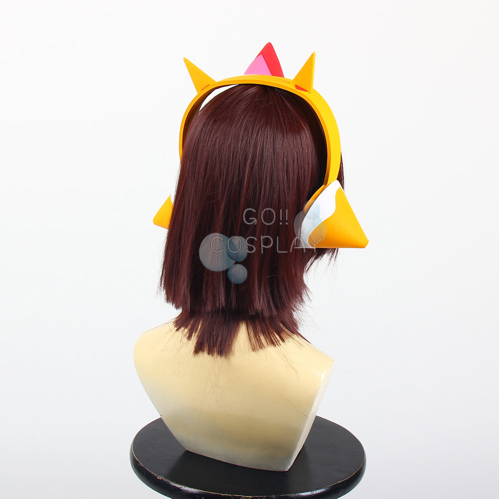 Strawberry Crepe Cookie Headphones Cookie Run: Kingdom Cosplay for Sale