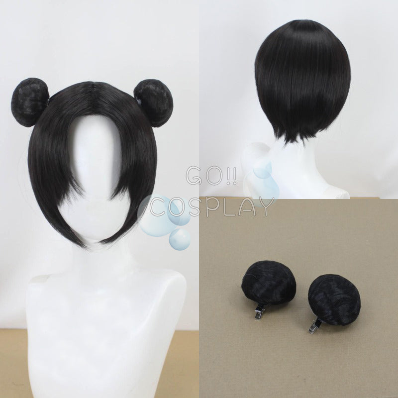 Tenten Cosplay Wig
