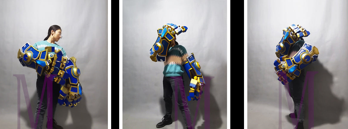 Vi Arcane Gauntlets Replica Buy