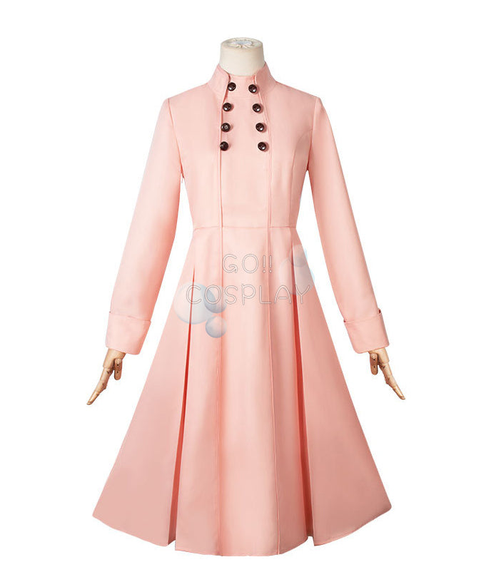 Yor Spy x Family Cosplay Pink Coat