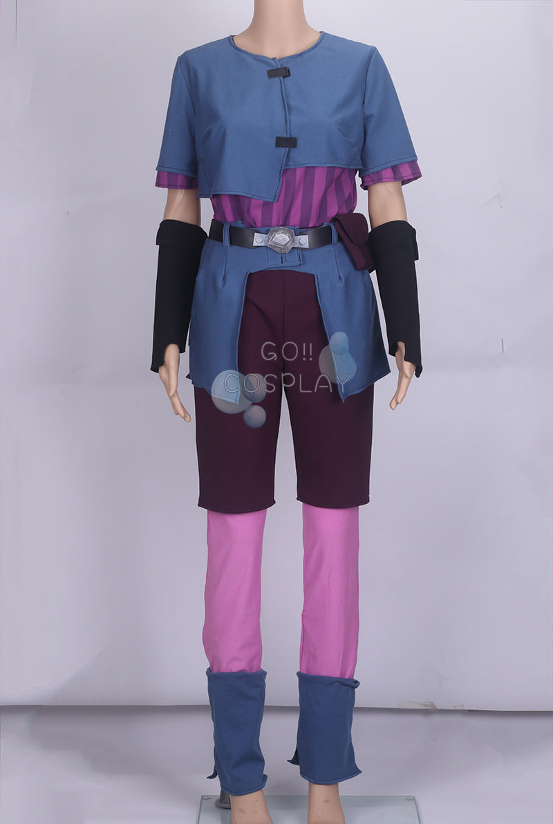 Handmade Any Sizes Powder Arcane Cosplay Outfit for Sale