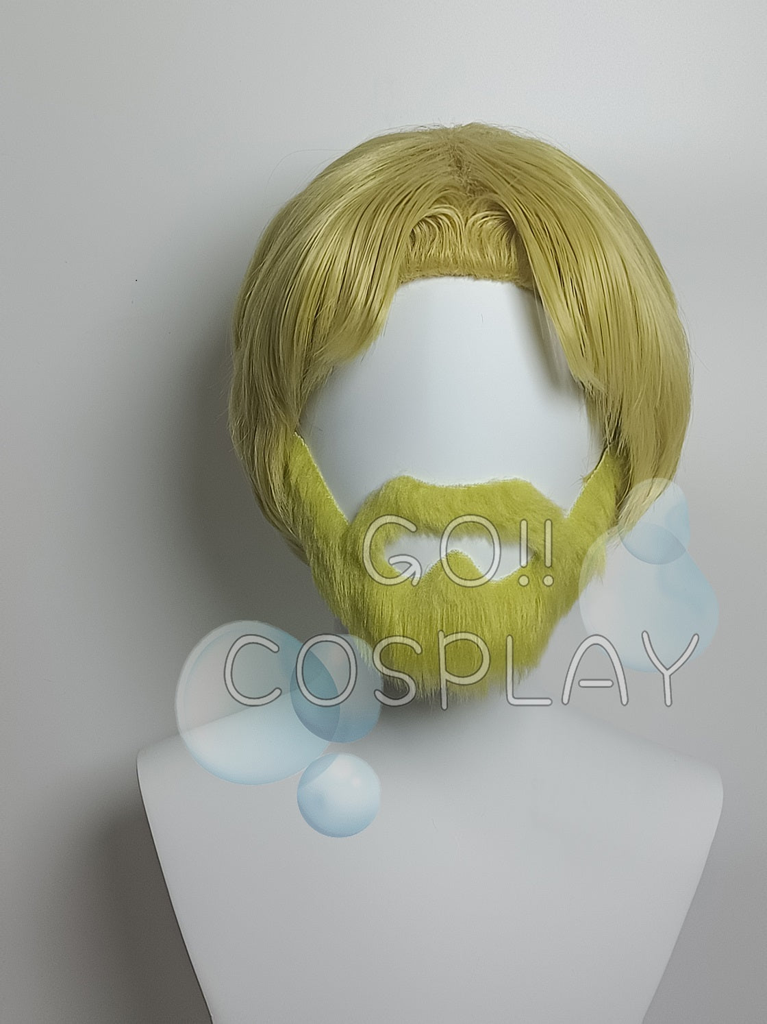 Zeke Jaeger Wig with Beard Cosplay