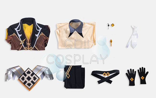 Zhongli Genshin Impact Costume