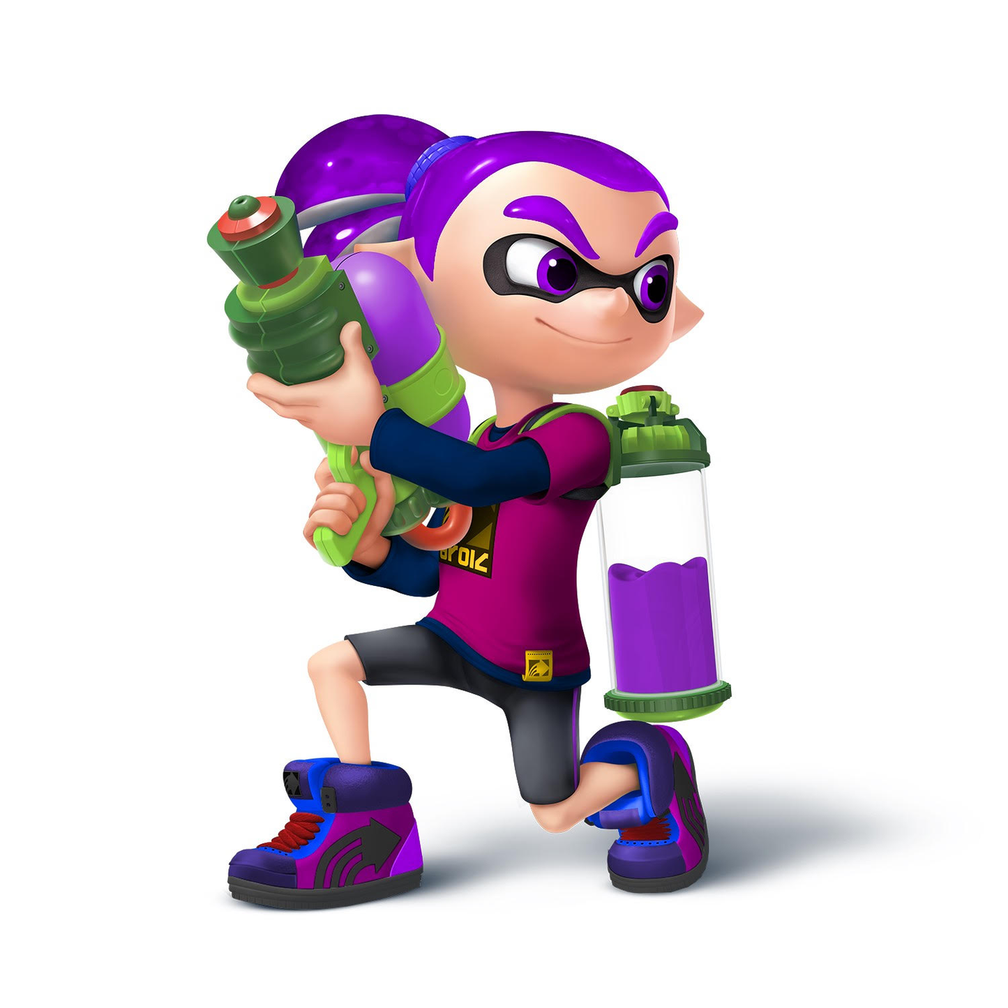 Splatoon Purple Inkling Cosplay for Sale