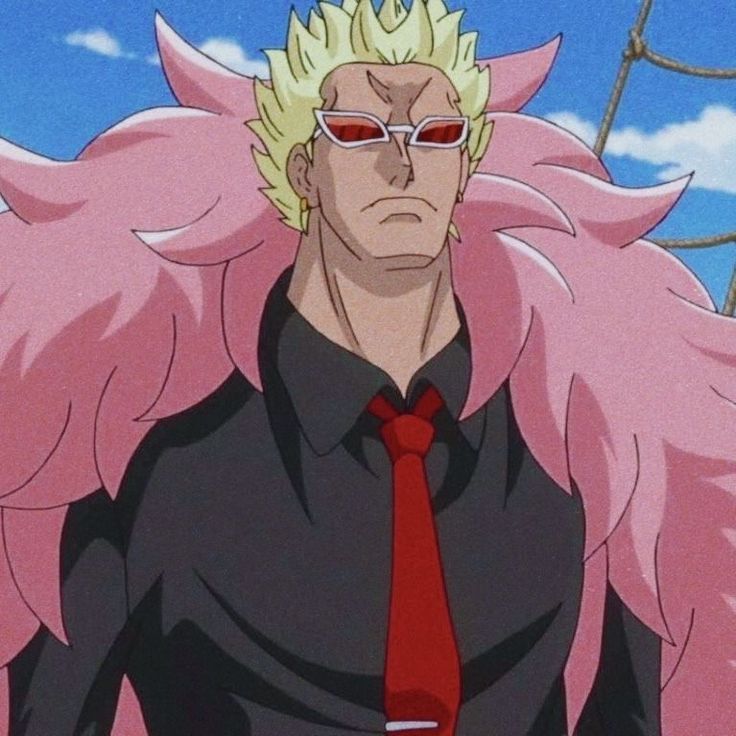 Doflamingo Cosplay Wig