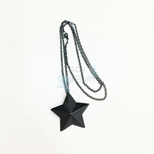 Death Busters Cosplay Black Star Necklace Buy