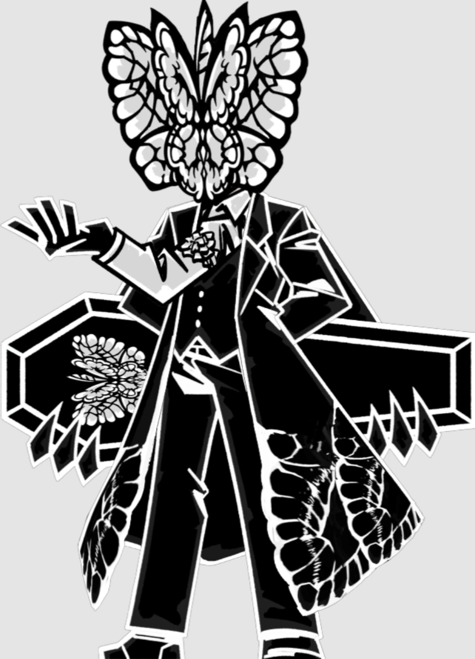 Funeral of the Dead Butterflies Mask Cosplay Buy