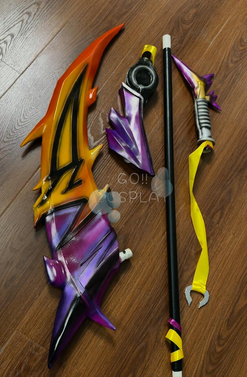 Heartsteel Kayn Scythe Cosplay Prop Buy