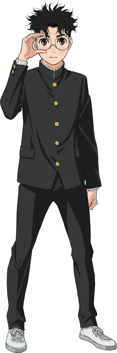 Okarun school uniform