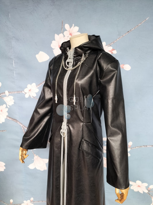 Roxas Kingdom Hearts Cosplay Black Coat for Sale