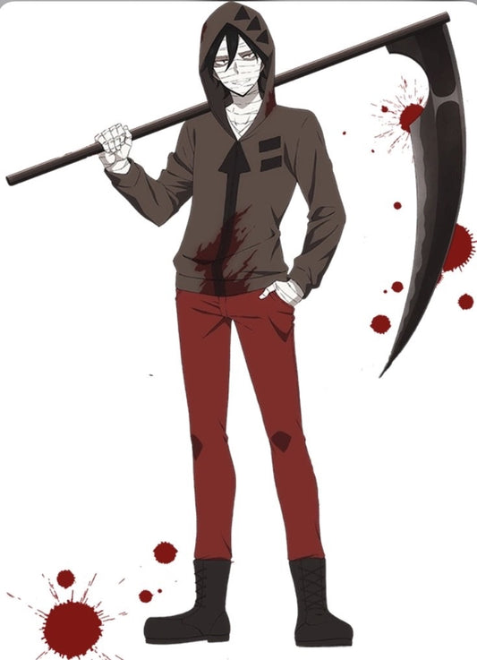 Zack from Angels of Death Custom Clay Figure