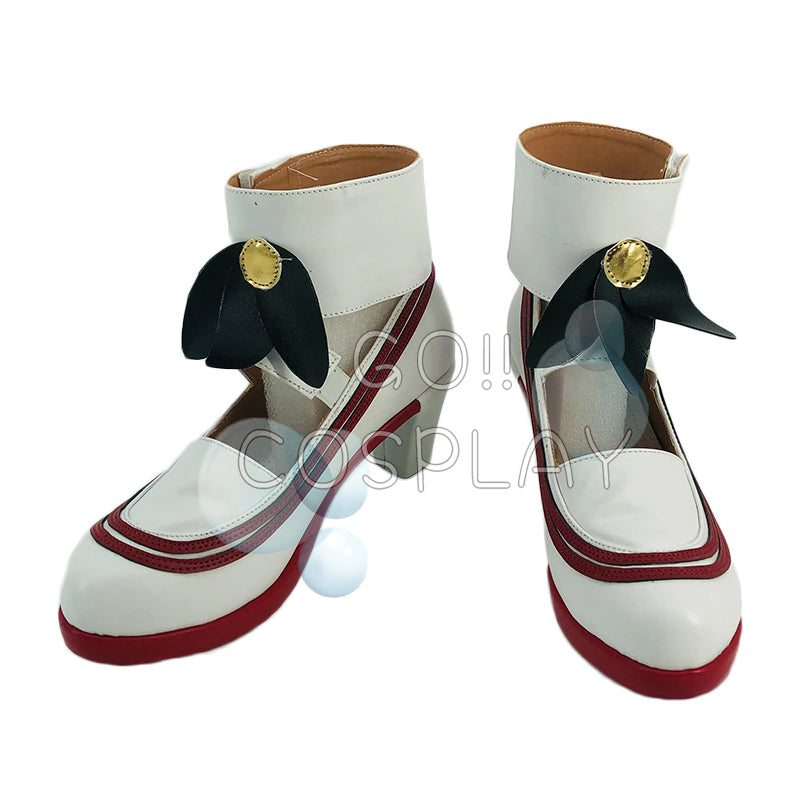 Angela Library Of Ruina Cosplay Shoes 