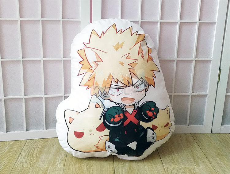 Animal Katsuki Bakugo Plush Cushion Pillow