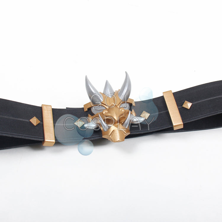 Arataki Itto Cosplay Belt with oni mask Belt Buckle for Sale