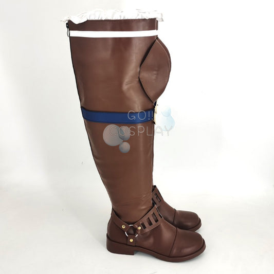 Arcane Caitlyn Cosplay Boots Buy