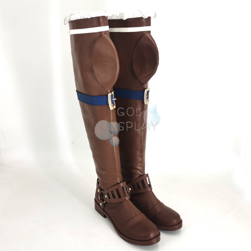 Arcane Caitlyn Cosplay Boots for Sale