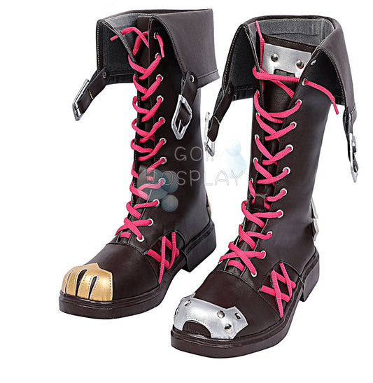 Arcane Jinx Cosplay Boots