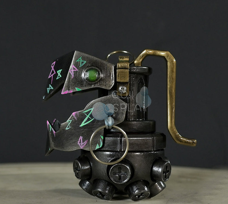 Jinx Grenade from Arcane League of Legends Replica Prop Buy