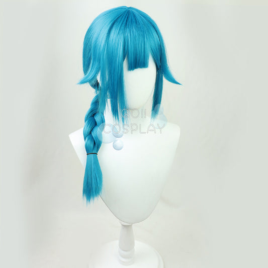 Young Jinx Arcane Powder Cosplay Wig
