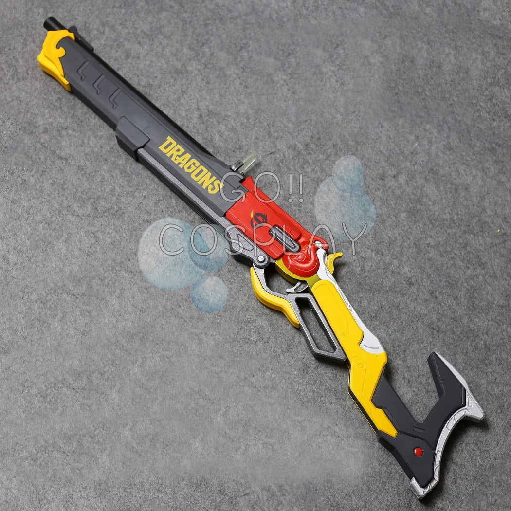 Ashe Overwatch Shanghai Dragons Cosplay Weapon