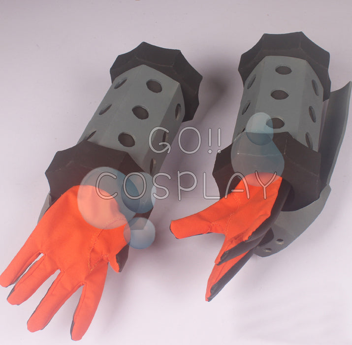 Katsuki Bakugo World Heroes Mission Cosplay Gauntlets Gloves