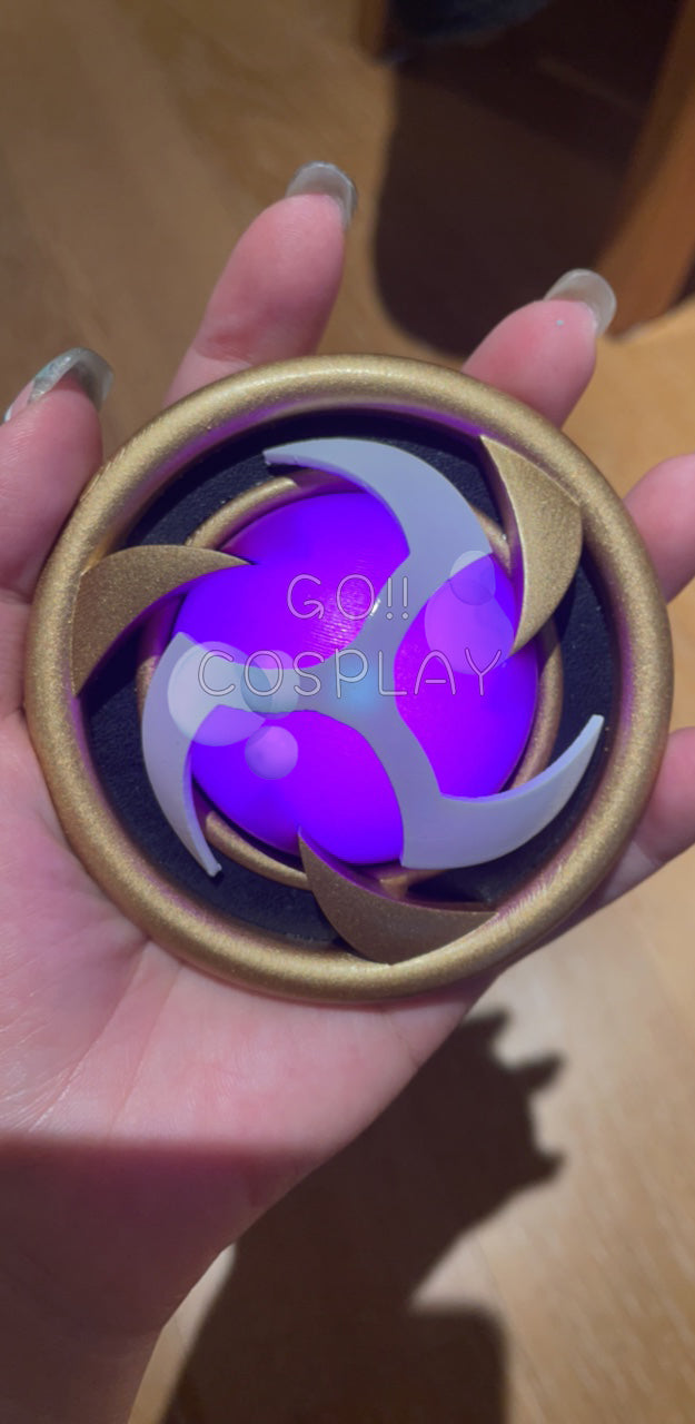 Vision Của Raiden Genshin Impact Raiden Shogun Glowing Vision Prop Buy – Go2Cosplay