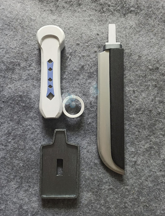 Bleach Kensei Muguruma Zanpakuto Tachikaze Replica Prop