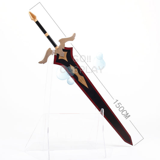 Genshin Impact Bloodtainted Greatsword Cosplay Replica