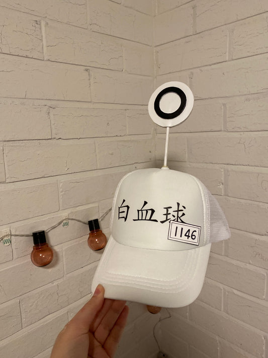 Cells At Work! Neutrophil White Blood Cell U-1146 Hat Cosplay Buy